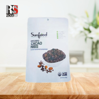 Sacs refermables Stand up Food Bags Ziplock Food Storage Bags Package Stand up Pouches avec fermeture éclair pour emballage alimentaire personnalisé
