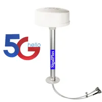 Antenne MIMO extérieure pour 5G/4G/3G/2G 600-6000MHz 2x30dBi à gain élevé longue portée alimentation externe STC Zain Mobily (alimentation uniquement) Terre ferme