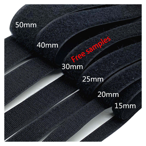 100% Nylon Eco-Friendly <b>Sew</b>-<b>on</b> Adhesive Hook Loop <b>Velcroes</b> Sticky Strength 1cm Width Hook Loop Tape <b>Velcroes</b> Tape - Product Image 1