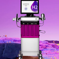 Appareil de soin du visage 2 en 1 Hydra Dermabrasion, Aquapeeling, Jet d'oxygène, Anti-rides, Lifting du visage, Hydro Dermabrasion à grosses bulles, Machine de soin du visage à l'oxygène