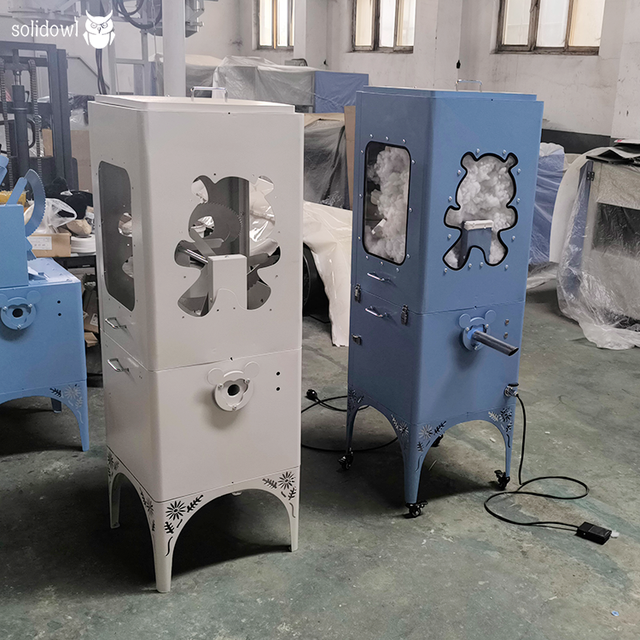 Factory with Casters Small SizeToy Stuffing Filling Machine Detachable Toy Filling Machine