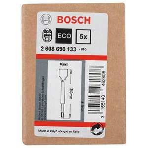 BOSCH - 2608690146 Bêche burin SDS plus - EAN 3165140506496 FORETS CHISEL TIPS - Product Image 2