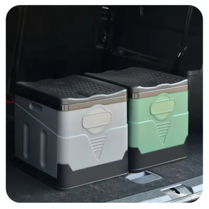 Inodoro Portátil Plegable con Tapa, Inodoro Impermeable para Auto, Inodoro Móvil para Acampar al Aire Libre, Senderismo, Viajes en Barco, Playa - Product Image 3