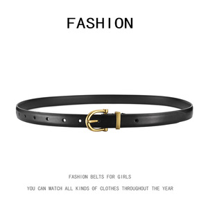 Cinturón <span class=keywords><strong>de</strong></span> <span class=keywords><strong>mujer</strong></span> Nuevos pantalones <span class=keywords><strong>vaqueros</strong></span> decorativos Pin Hebilla Cinturón Casual Todo-fósforo Estilo Ins Pantalones simples con fino elegante - Product Image 6
