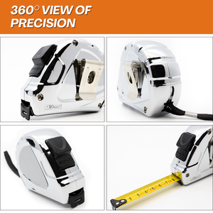 Cinta Métrica Personalizada 563001 con Logotipo, 5m (16 PIES), Cinta Métrica Doméstica con Recubrimiento Electrolítico, Regla Retráctil para Uso Doméstico - Product Image 3