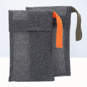 <strong>Soap</strong> Saver Bag Sisal Exfoliating Gloves <strong>Pouch</strong> with Drawstring Bar <strong>Soap</strong> Box Packing with Wooden Bead Foaming and Drying <strong>Soap</strong> - Product Image 1
