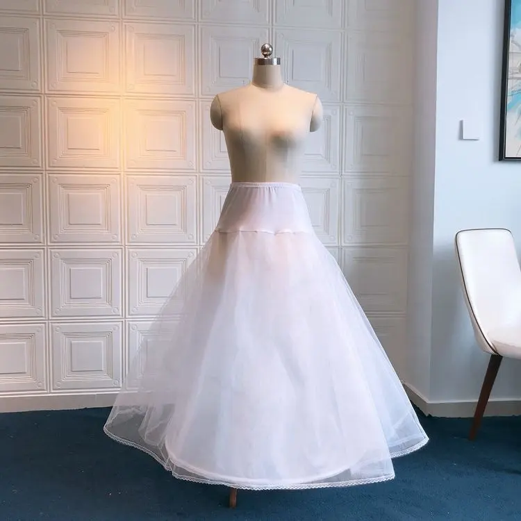 Подъюбник юбка нижняя юбка один обруч для свадебного платья бальное платье Тюль техника для невесты материал оригинального типа
