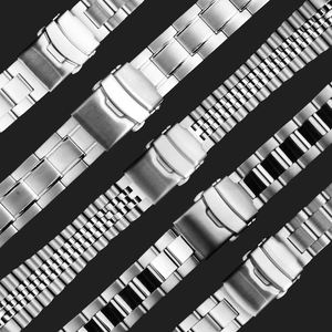Bracelet de montre en acier inoxydable de haute qualité, vente en gros d'usine, logo personnalisable, fermoir papillon, mouvement à quartz, design tendance - Product Image 2
