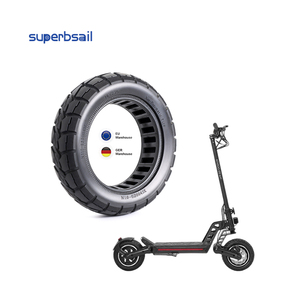 Neumático Sólido de 10 Pulgadas para <span class=keywords><strong>Patinete</strong></span> Eléctrico Kugoo G-Booster G2 Pro, Rueda Delantera y Trasera, 10*2.7-6.5 10*2.75, Neumático de Goma con Diseño de Panal - Product Image 1