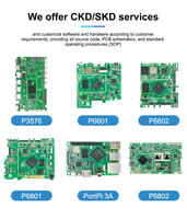 Placa de Desarrollo Portworld 2026 RK3576 Octa Core Android con Pantalla EDP/LVDS y LPDDR4 para Robots de IA