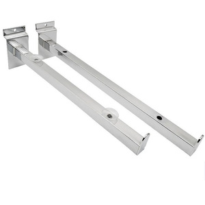 خطاف أنبوب مربع مخصص من المصنع لمتاجر الملابس أسود أبيض فضي ثلاثة إلى سبعة خطاف عرض معلق من الخرز - Product Image 4