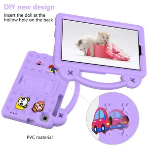 Custodia per <span class=keywords><strong>Tablet</strong></span> di nuovo Design per Samsung Galaxy Tab <span class=keywords><strong>A7</strong></span> <span class=keywords><strong>Lite</strong></span> 8.7 T220 T225 custodia pieghevole con manico in schiuma EVA custodia antiurto per cartoni animati - Product Image 4