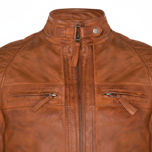 Diseño superior personalizado 2025 Chaqueta de invierno delgada para hombre más vendida Diseño personalizado con características principales de cuero únicas - Product Image 1