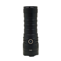 Lampe de plongée étanche IP68 en alliage d'aluminium avec zoom, 1600LM, portée 400-500M, 6000mAh, rechargeable USB, 7500K réglable – 44 ans d'expérience usine