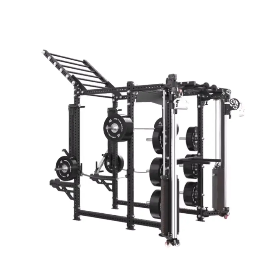 SPR-027 Factory Price Fitness Equipment Squat Multi Functional Trainer Gym Equipment Multifunction Smith Machine