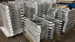 Tôle personnalisée en aluminium B4/BS604C Fermeture d'épissure à fibres optiques Cadre de gestion des câbles Fabrication de soudage en aluminium - Product Image 5