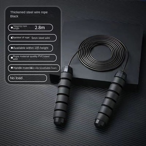 Professionale PP peso veloce corda sensore regolabile groviglio libero palestra Fitness allenamento a casa esercizio 10kg filo <span class=keywords><strong>di</strong></span> acciaio - Product Image 6