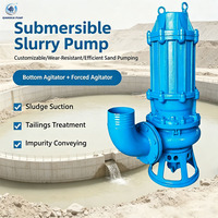 Pompe de dragage submersible électrique à aspiration par le fond, pour le sable de rivière, le gravier, la boue et les eaux usées, pour le drainage et le débouchage
