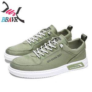 Zapatos Deportivos Casuales de Seda de Hielo para Hombre, Estilo Estudiantil, de Corte Bajo, para Caminar, 2021 - Product Image 1