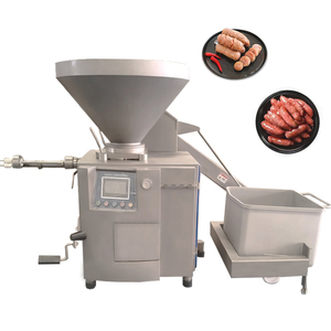 Aimeida Nuovo Insaccatrice Sottovuoto Motorizzata in Acciaio Inossidabile da 3000 kg/h, Trifase AC 380V, ad Alta Efficienza per Carne - Product Image 1