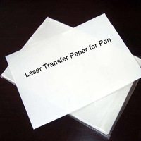 Papel de Transferencia Láser para Tazas de Plástico/Metal, Cerámica, Papel de Transferencia Térmica Tamaño A4
