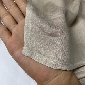 ブティックダブルニードルワイドエッジ右アングルモーダルコットンスカーフ通気性軽量ソリッドカラーモーダルコットンスカーフHijab - Product Image 3