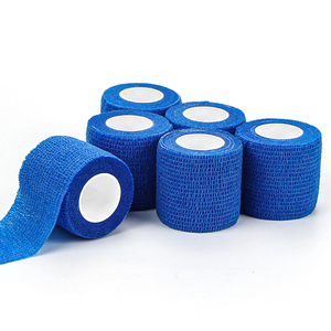 <span class=keywords><strong>Bande</strong></span> élastique auto-adhésive sans latex pour athlètes, bandage médical, ruban adhésif, bandage cohésif pour les articulations des animaux de compagnie - Product Image 2