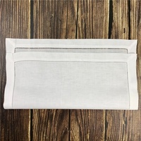 Directe Fabriekslevering Op Maat Gemaakte Klassieke Katoenen Ladder Hemstitch Linnen Servet Voor Bruiloften Restaurants