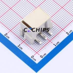 W396113K-3PW2411 Wire-to-Board Pin Header SMD,P=3.96mm Connector 1x3P 3.96mm Vertical Mount VH - Product Image 1