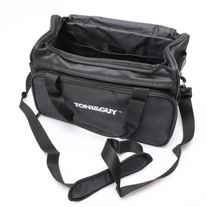 Bolsa de almacenamiento multifuncional para peluquería, bolsa de herramientas, bolso de hombro negro con tijeras y clips para uso de peluquero - Product Image 3