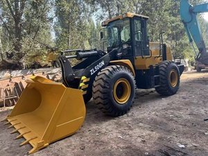 Matériel de construction d'occasion de marque chinoise de premier plan / Chargeuse sur pneus X-C-M-G ZL50GH de 5 tonnes avec moteur en stock à Shanghai à vendre - Product Image 2