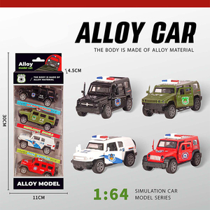Alloy 1/64 Diecast Cars Wholesalers' Boy Birthday Gift Vehicle Model Toys for Kids Metal Material - Product Image 5