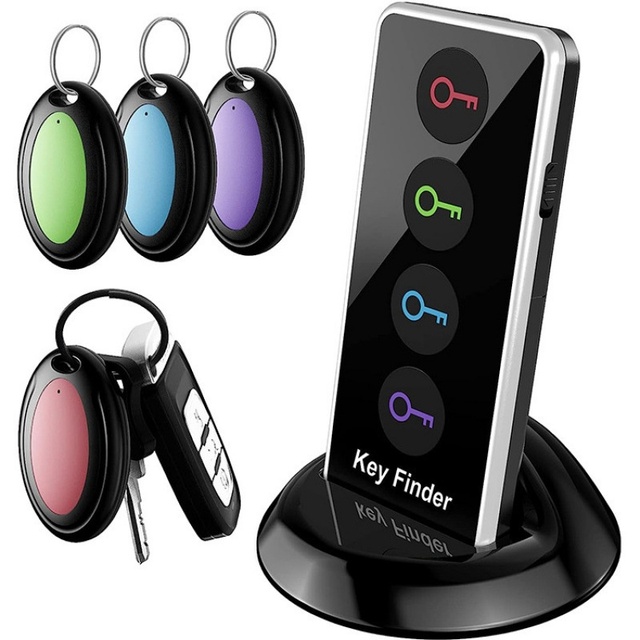Foreign Trade Wireless Key Finder Household Anti-Lost Device Mobile Phone Finder Locator Button Battery LR44