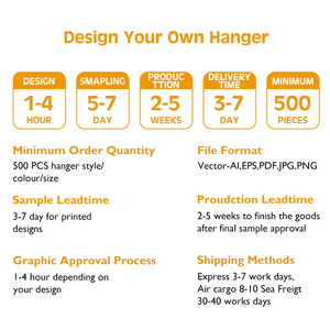 Nhà cung cấp tùy chỉnh 38cm Phụ nữ bằng gỗ móc áo cho quần áo màu đen - Product Image 6