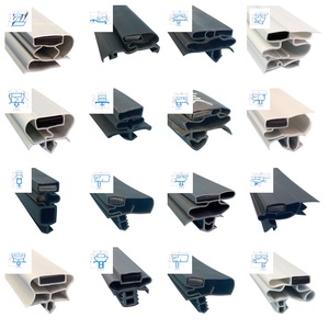 237 tốt Thiết kế tủ lạnh phần Tủ đông cửa con dấu cao su lạnh đơn vị cửa Gasket - Product Image 4