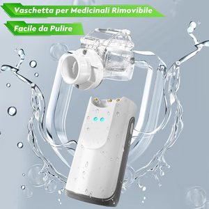 Kartun lucu kompak portabel Inhalator USB isi ulang ultrasonik <span class=keywords><strong>Nebulizer</strong></span> dengan tenang Inhaler Mesh <span class=keywords><strong>Nebulizer</strong></span> - Product Image 5