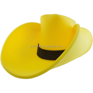 Sombrero de Vaquero de Espuma HLC ODM, Talla Única, Color Azul, Sombrero de Vaquero Gigante de Espuma para Halloween, Deportes, Cumpleaños, Bodas, Decoración de Fiestas - Product Image 1