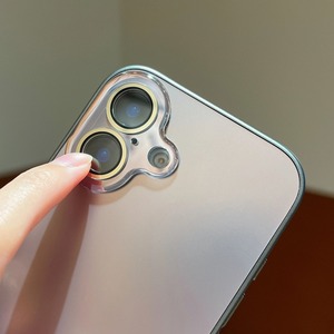 Custodia di lusso per telefono cellulare in vetro temperato opaco di alta qualità per <span class=keywords><strong>iPhone</strong></span> 16 15 14 13 12 <span class=keywords><strong>11</strong></span> Pro Max glassato <span class=keywords><strong>Cover</strong></span> rigida antiurto - Product Image 3