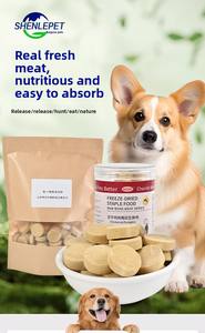 Galletas Crujientes Liofilizadas de Pollo y Calabaza Listas para Comer - Premios para Entrenamiento y Aditivos para <span class=keywords><strong>Comida</strong></span> para Gatos y <span class=keywords><strong>Perros</strong></span> de Todas las Edades - Product Image 3