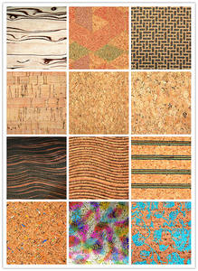 Tissu en liège écologique en cuir PU naturel vegan pour les couvertures <span class=keywords><strong>de</strong></span> livres et les meubles - Product Image 3