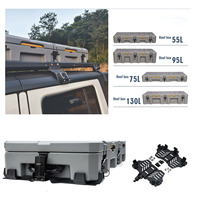 Boîte de rangement universelle pour toit de voiture, compatible avec SUV, pick-up, camion tout-terrain, accessoires de camping