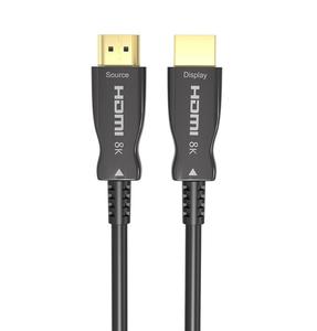 Chứng nhận <span class=keywords><strong>HDMI</strong></span> cáp quang 48gbps 18gbps cho máy chiếu máy ảnh <span class=keywords><strong>HDMI</strong></span> 2.1 2.0 cáp quang 10M 20m 30m 50m 100m - Product Image 6