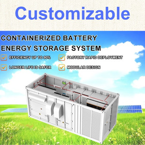 1mwh lai năng lượng mặt trời hệ thống bảng điều khiển 2mW lai năng lượng mặt trời điện 1 mwh ESS năng lượng lưu trữ container 1 mW năng lượng lưu trữ dự án - Product Image 2