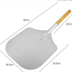 Offre Spéciale : Spatule à Pizza Carrée en Aluminium avec Manche en Bois – Accessoire Essentiel pour Four - Product Image 6