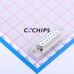 X0115FC2W1 D-Sub/VGA Connector Through hole Component (THT) Connector Standard D-Sub Female 15P Solder Wire Type - Product Image 1