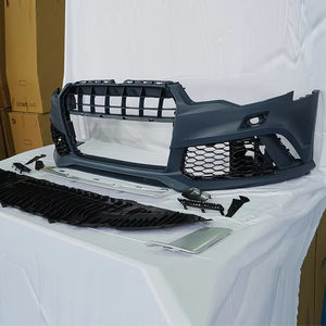 Pare-chocs avant pour <span class=keywords><strong>Audi</strong></span> A6 S6 C7, kits de carrosserie avec calandre avant noire pour <span class=keywords><strong>Audi</strong></span> A6 S6 C7 2012-2015, mise à niveau style RS6 - Product Image 5