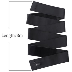कस्टम इलास्टिक कमर ट्रिमर बेल्ट ट्यूमर शेपर समायोज्य इलास्टिसिटी स्पैन्डेक्स नायलॉन सामग्री खेल समर्थन के लिए 4 मीटर लंबाई - Product Image 6