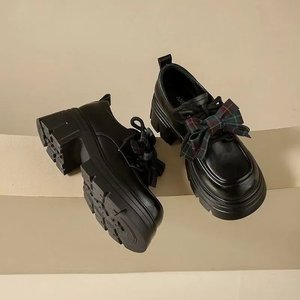 Nouvelles Chaussures Décontractées Femme Printemps 2026 à Semelle Épaisse avec Nœud Papillon et Semelle Souple – Idéales pour Robes - Product Image 4