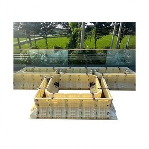 Reusable Recyclable ABS <b>Plastic</b> Formwork Strip Foundation Lightweight Modular Ground Beam Shuttering High Strength 100+ - Product Image 2