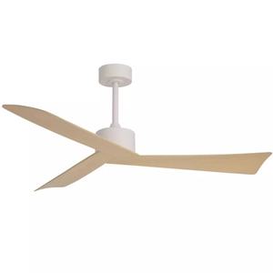 220v 52 Inch Inverter Iron 3 ABS Wooden Blades Dc Motor Big Large Remote Control <b>Ceiling</b> <b>Fan</b> - Product Image 1